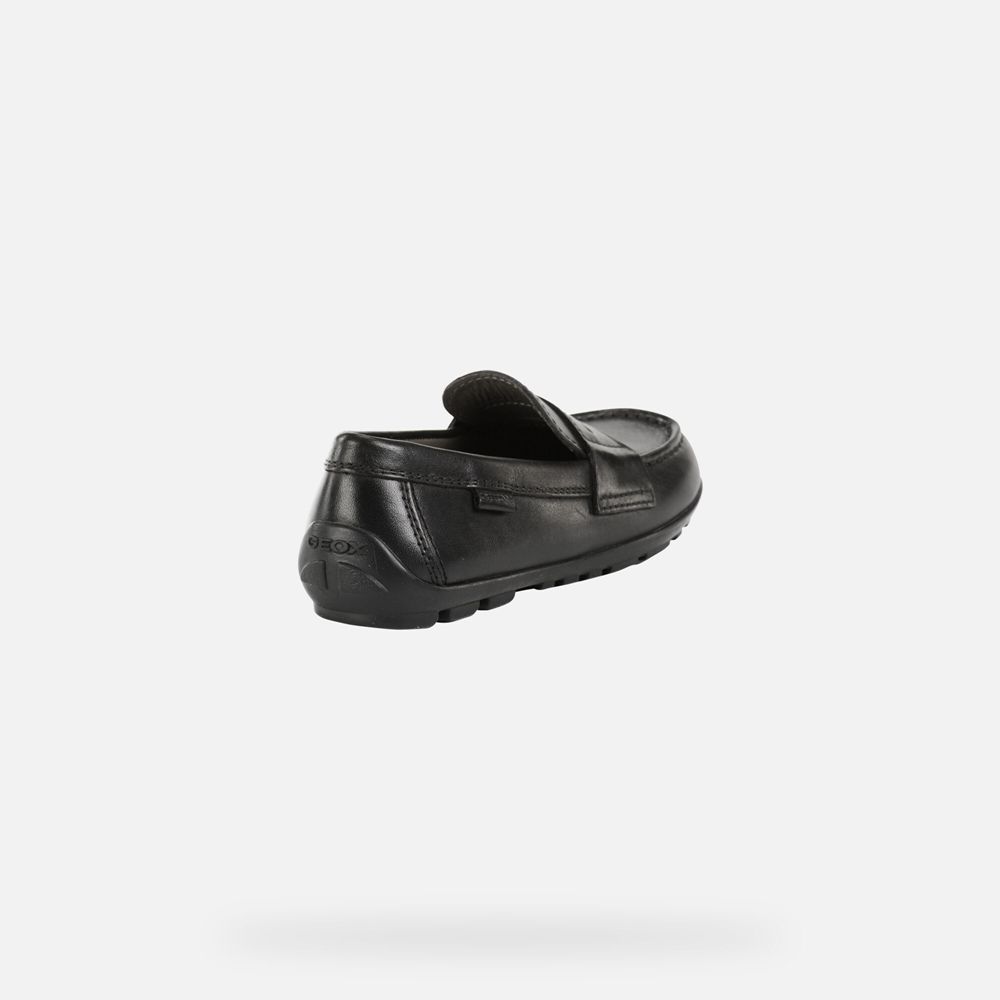 Mocassin Geox New Fast - Noir - Garcon 092534-RBE